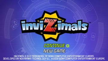 Invizimals (EU) screen shot title